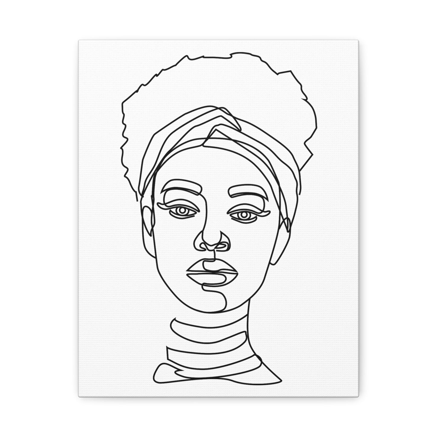 African Goddess Canvas Print | Ready-to-Hang Art