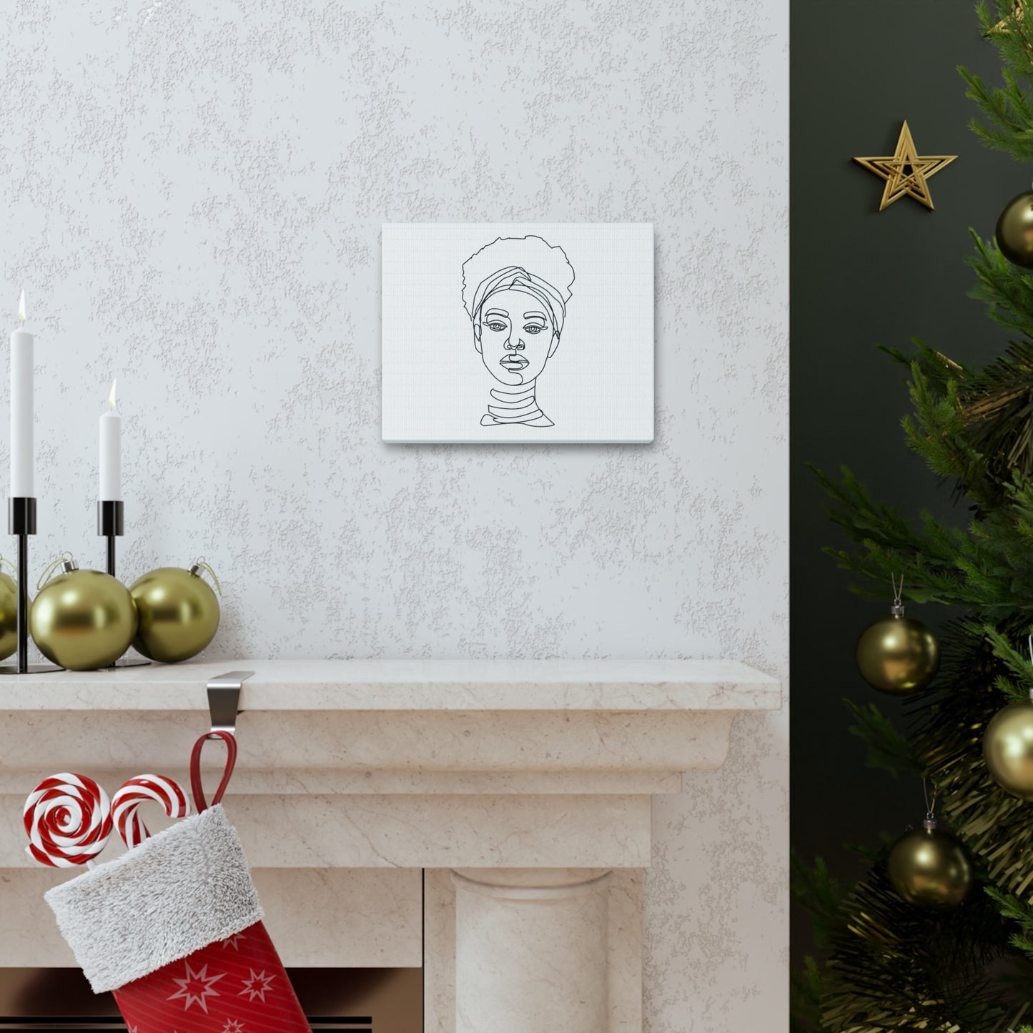 African Goddess Canvas Print | Ready-to-Hang Art