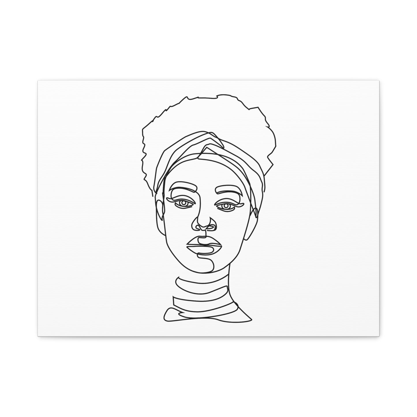 African Goddess Canvas Print | Ready-to-Hang Art