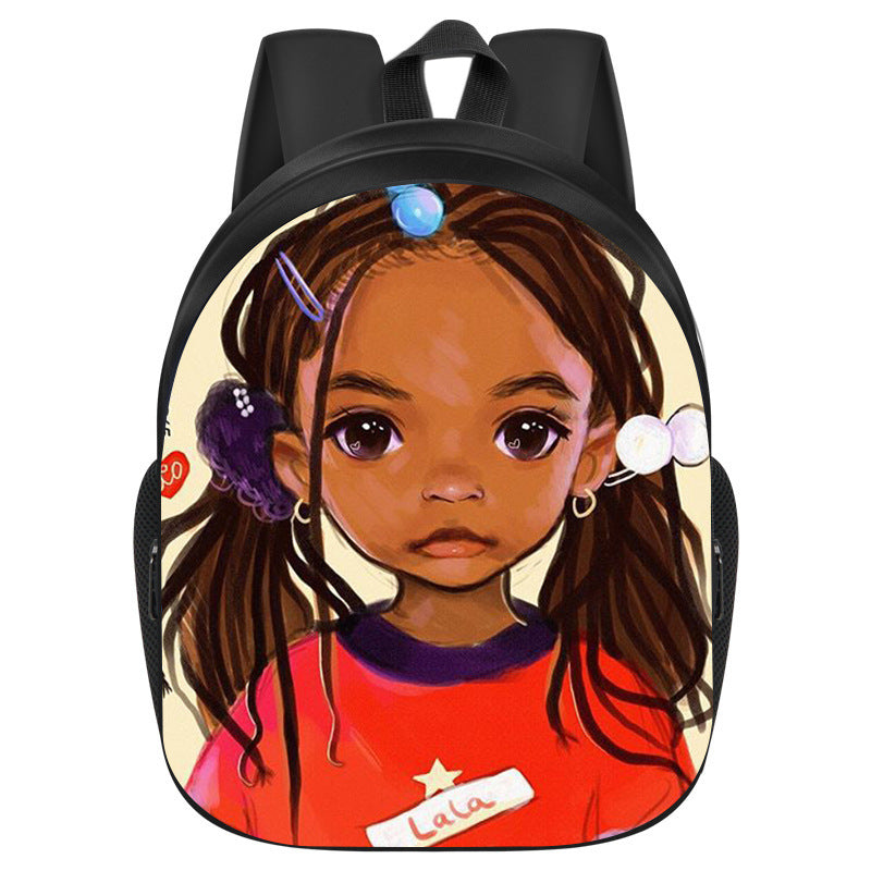 African Black Girl Magic School Bag