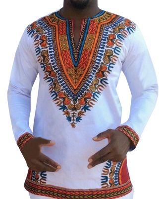 African Indigenous Ethnic Casual Short Sleeve T-Shirt