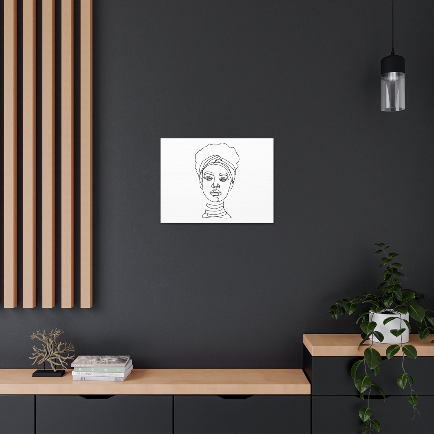 African Goddess Canvas Print | Ready-to-Hang Art