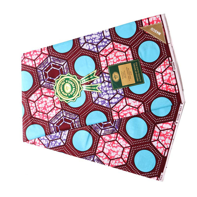 African Batik Double-sided Printed Cotton Fabric