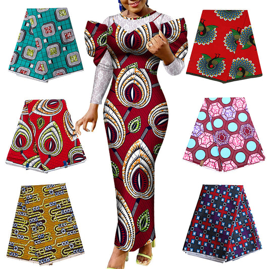 African Batik Double-sided Printed Cotton Fabric